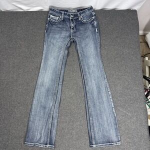 Rock & Roll Cowgirl Bootcut Jeans Womens 16 Stretch Western Denim